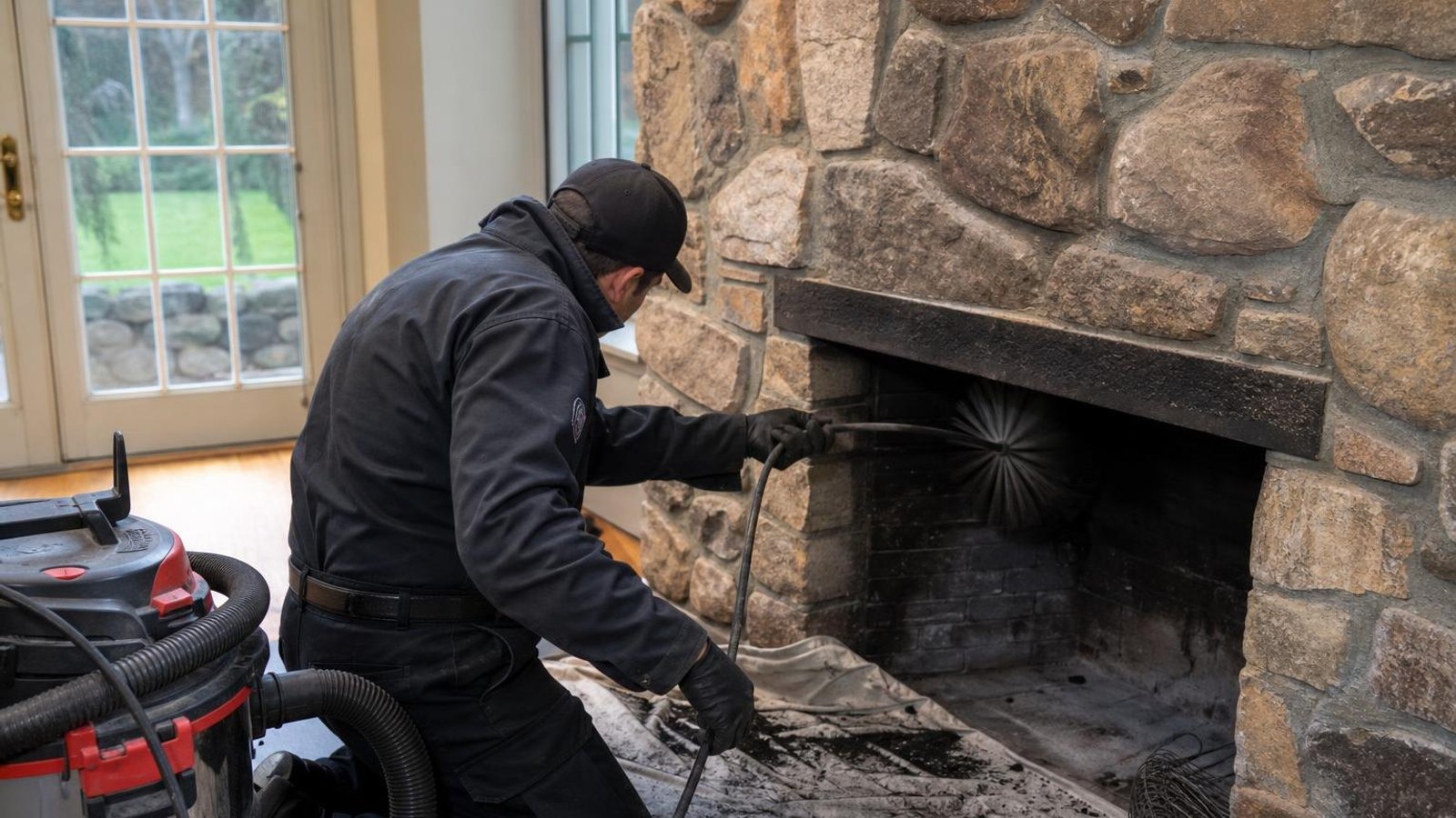 Practical chimney sweep & inspection in Hamden